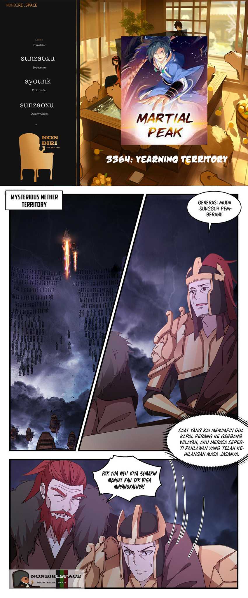 Halaman 1 dari Martial Peak Chapter 3364