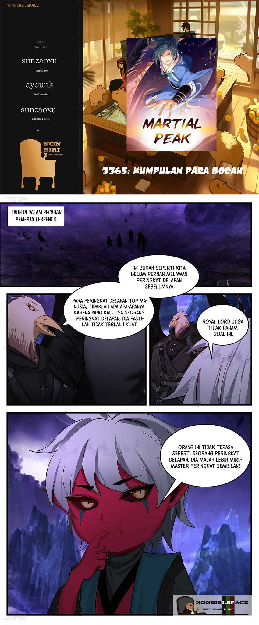 Halaman 1 dari Martial Peak Chapter 3365