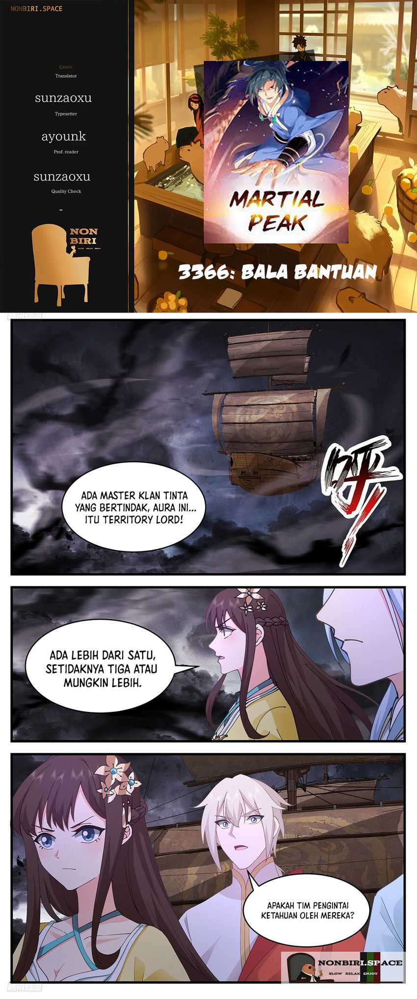 Halaman 1 dari Martial Peak Chapter 3366