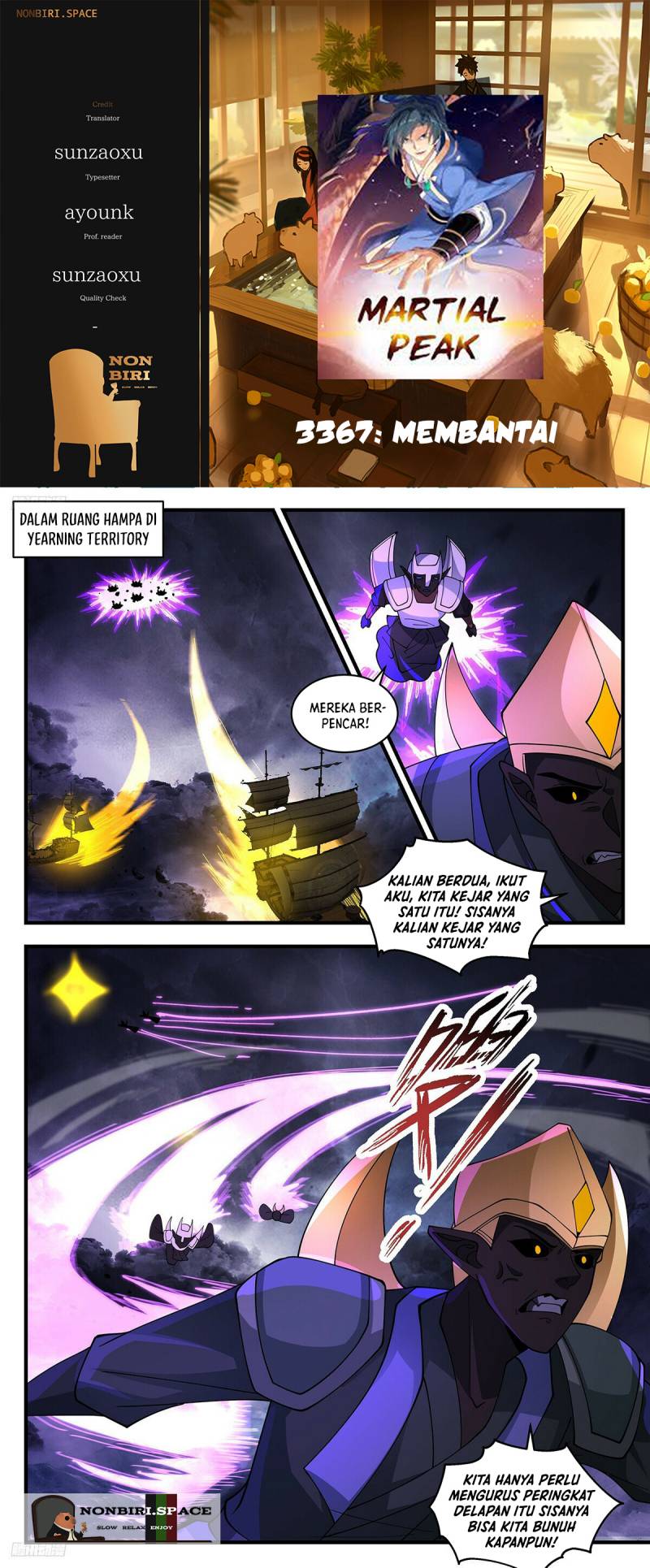 Halaman 1 dari Martial Peak Chapter 3367