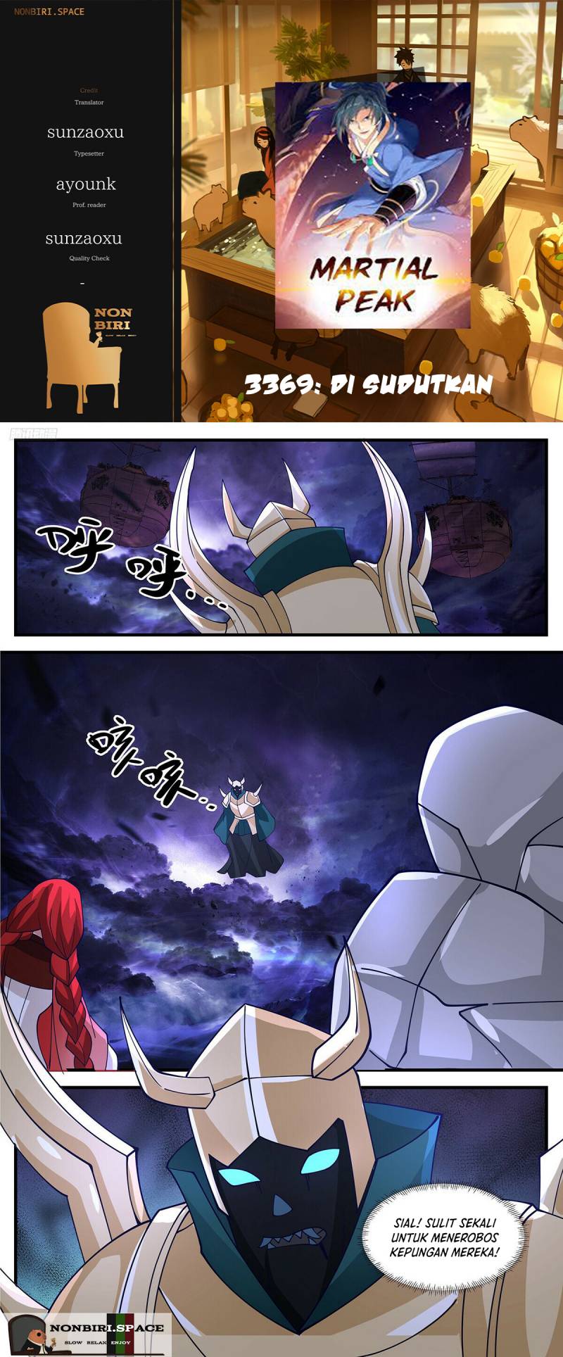 Halaman 1 dari Martial Peak Chapter 3369