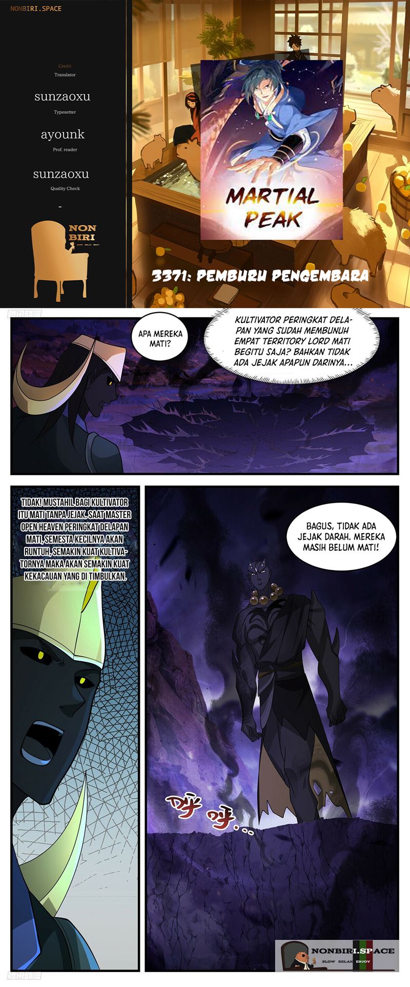 Halaman 1 dari Martial Peak Chapter 3371
