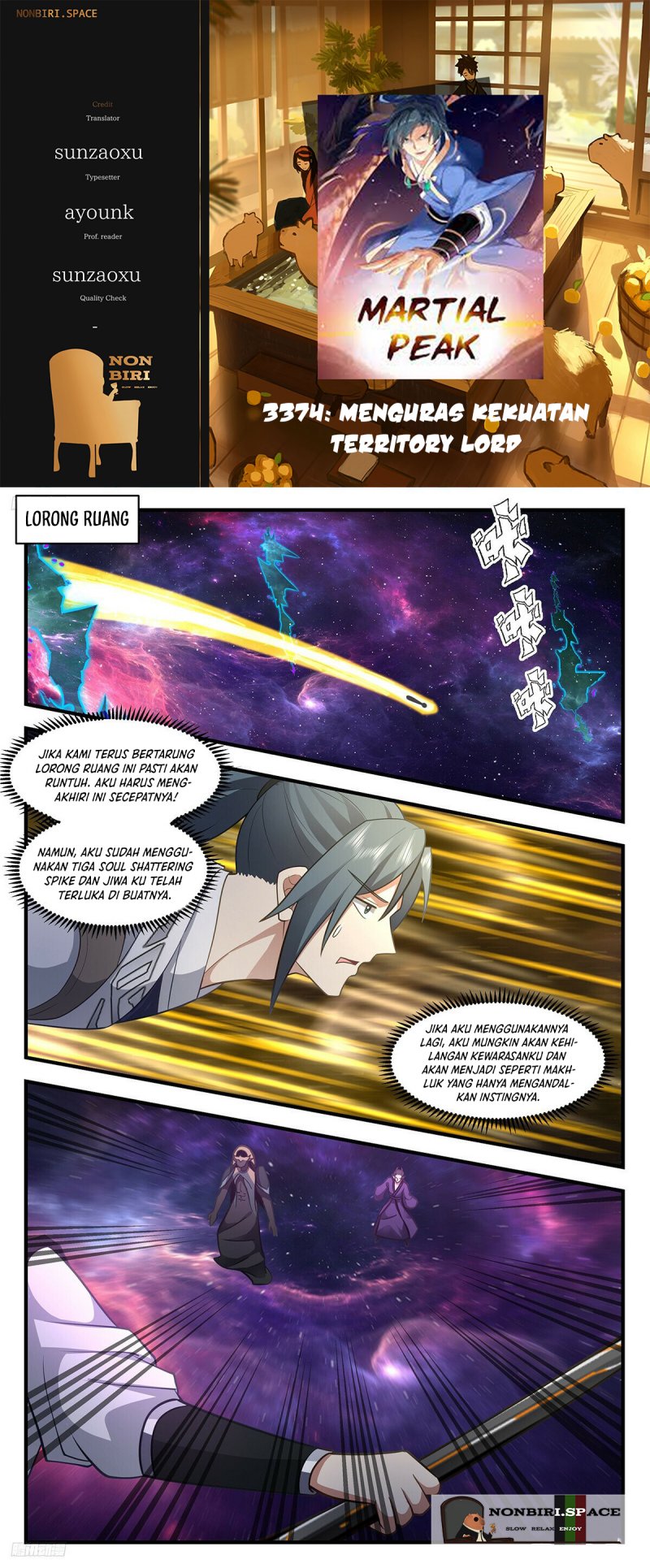 Halaman 1 dari Martial Peak Chapter 3374