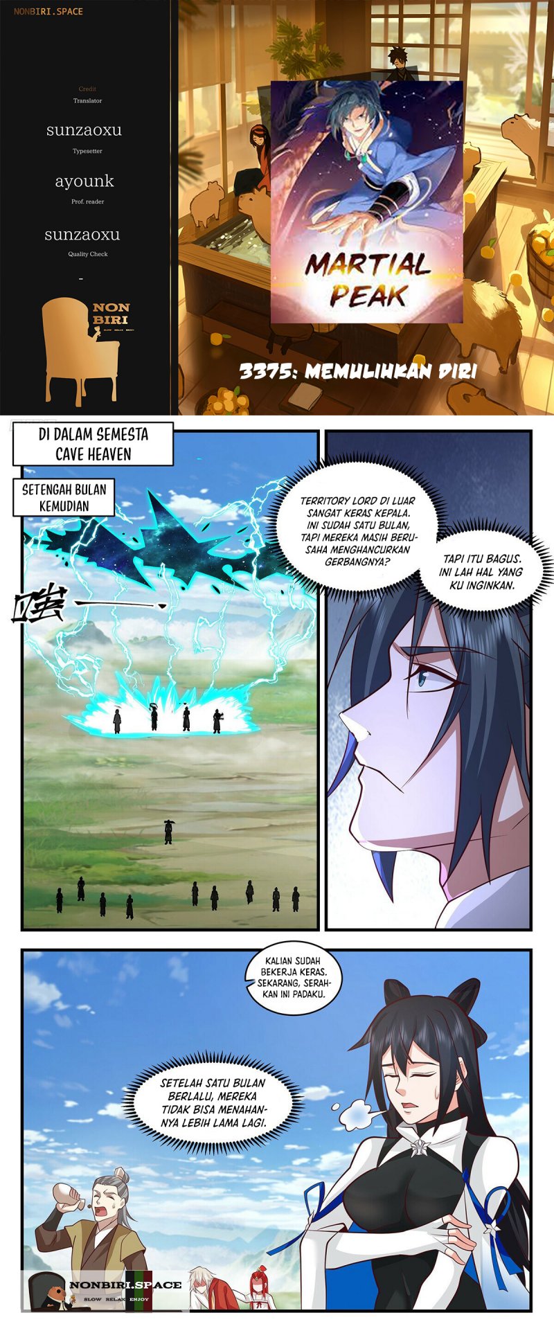 Halaman 1 dari Martial Peak Chapter 3375