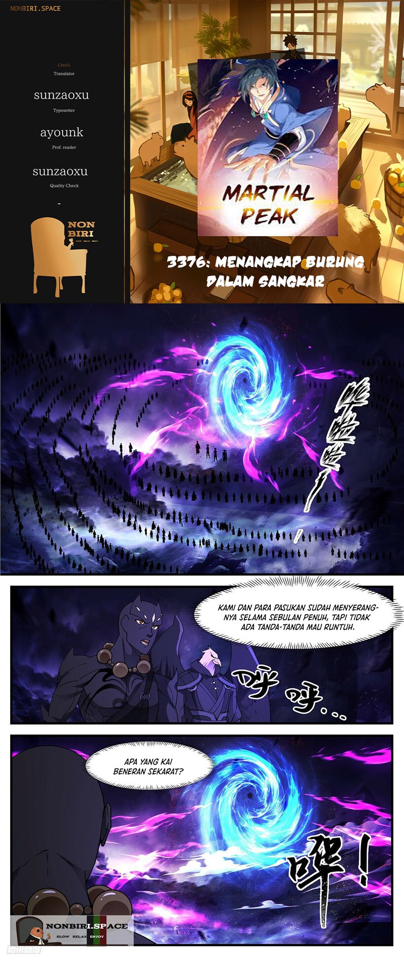Halaman 1 dari Martial Peak Chapter 3376