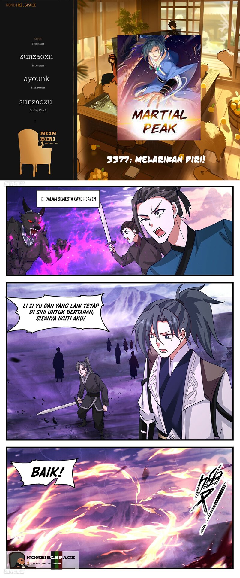 Halaman 1 dari Martial Peak Chapter 3377