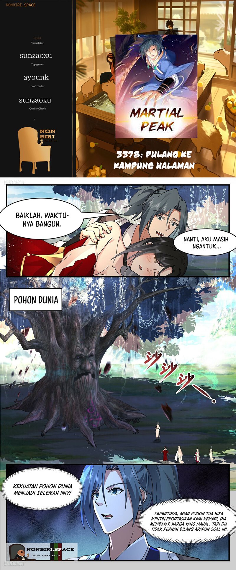 Halaman 1 dari Martial Peak Chapter 3378