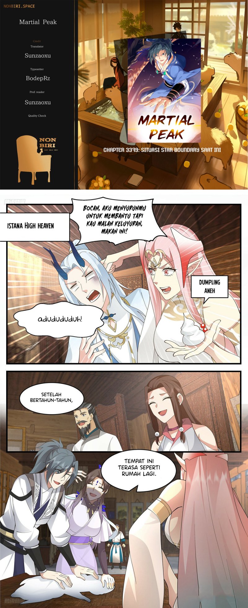 Halaman 1 dari Martial Peak Chapter 3379