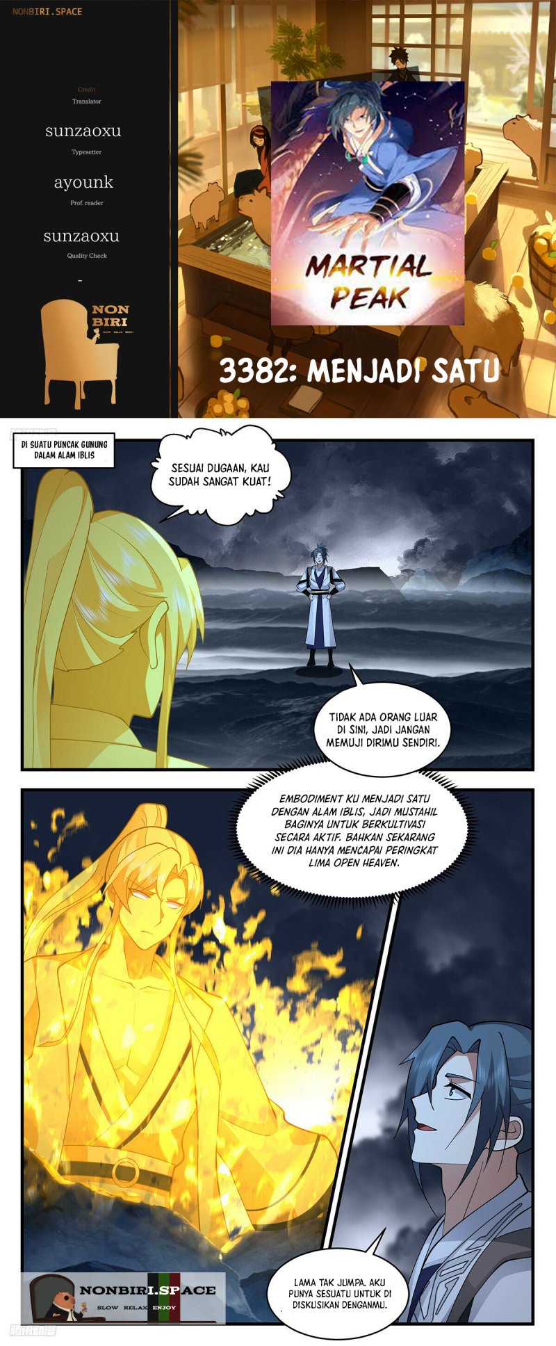Halaman 1 dari Martial Peak Chapter 3382