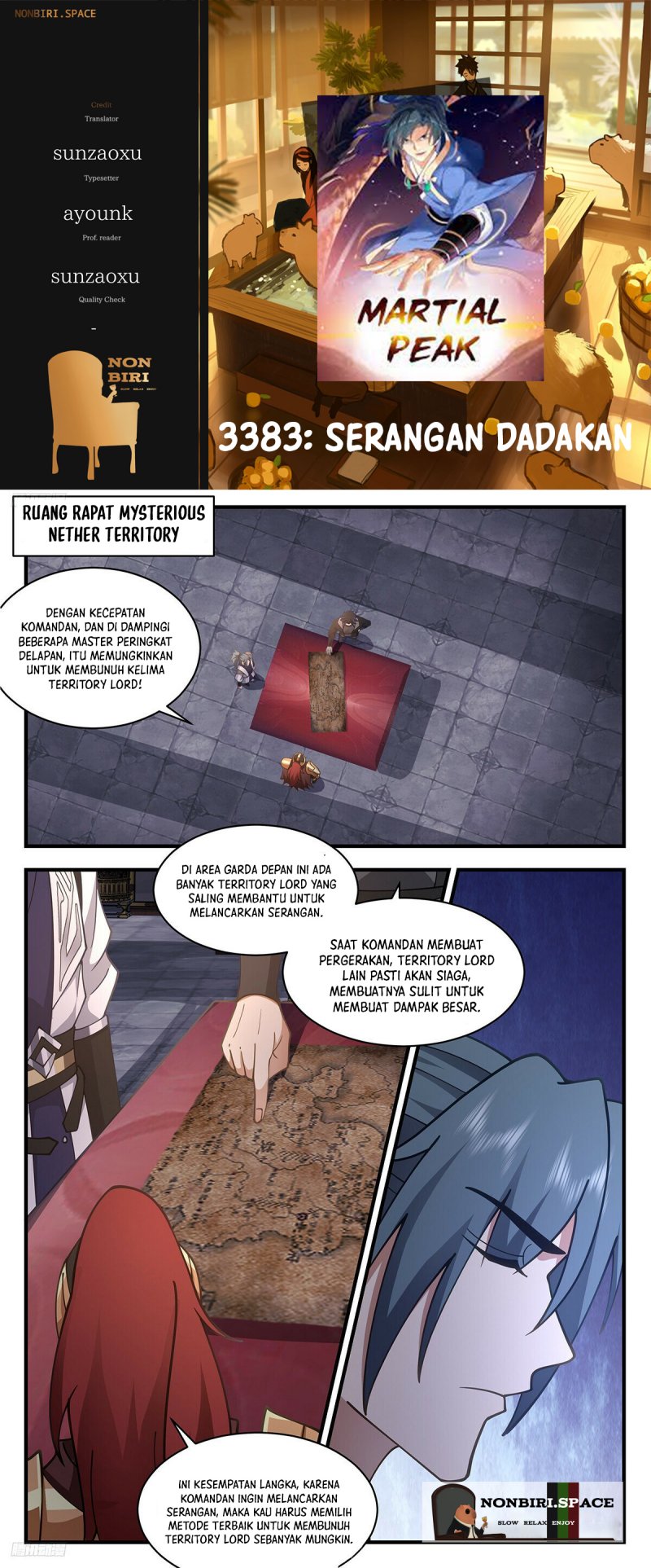 Halaman 1 dari Martial Peak Chapter 3383