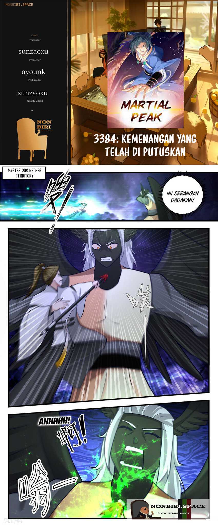 Halaman 1 dari Martial Peak Chapter 3384
