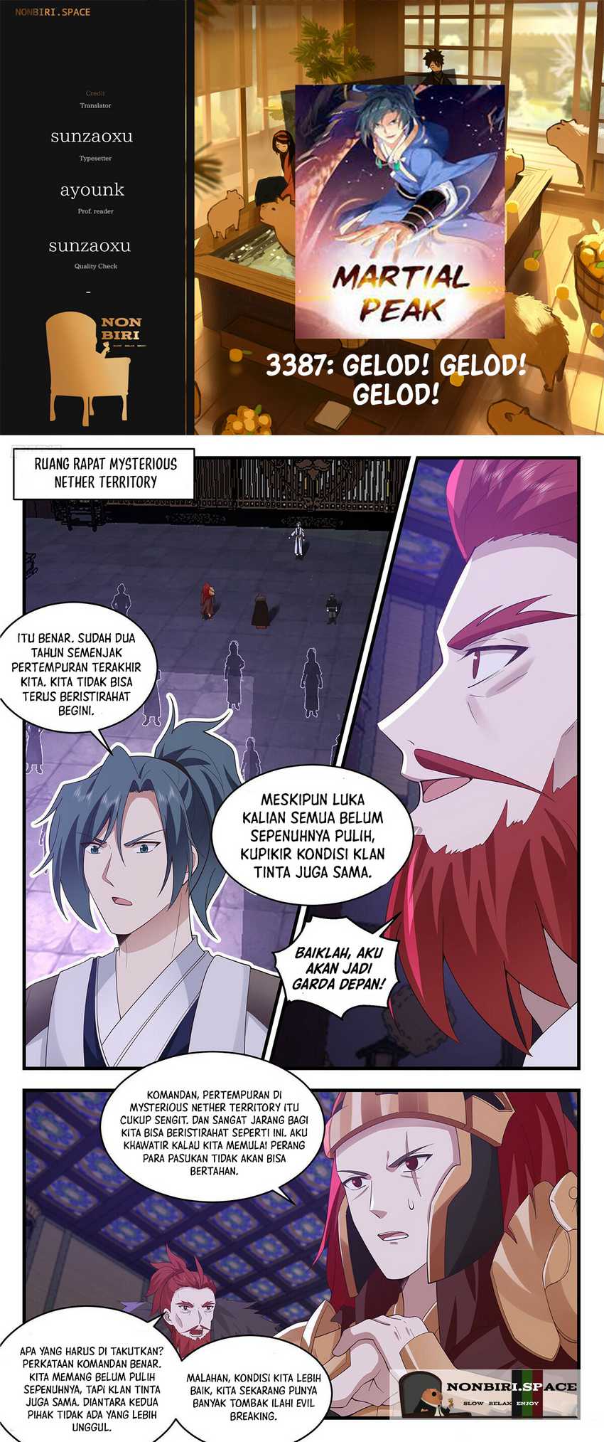 Halaman 1 dari Martial Peak Chapter 3387