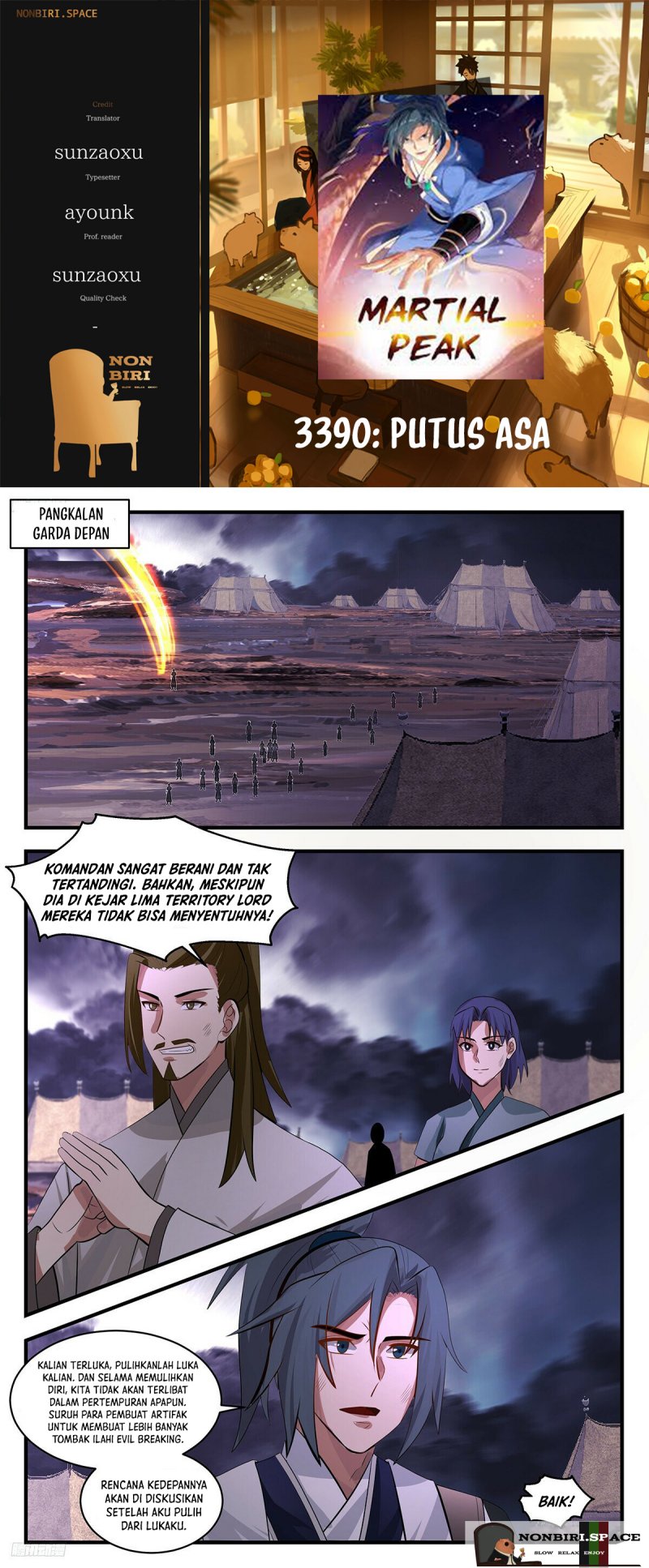Halaman 1 dari Martial Peak Chapter 3390