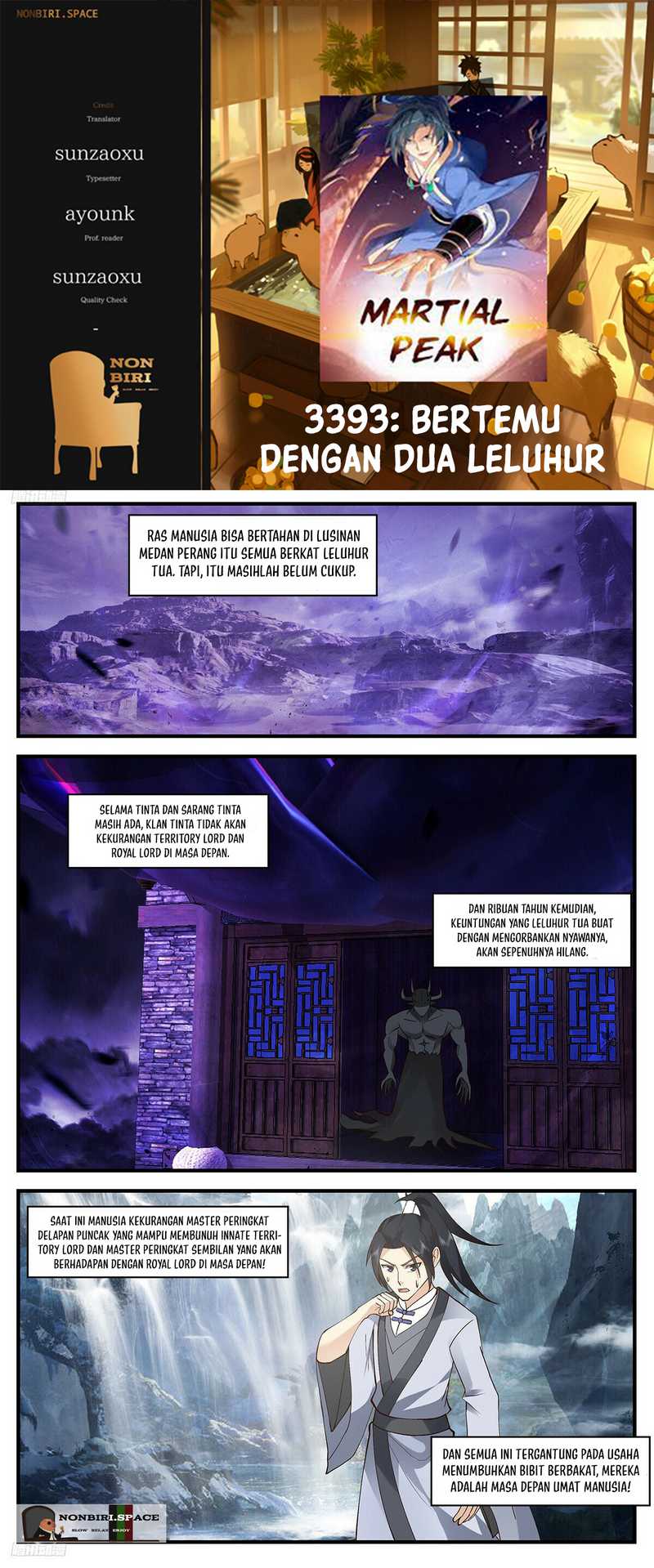 Halaman 1 dari Martial Peak Chapter 3393