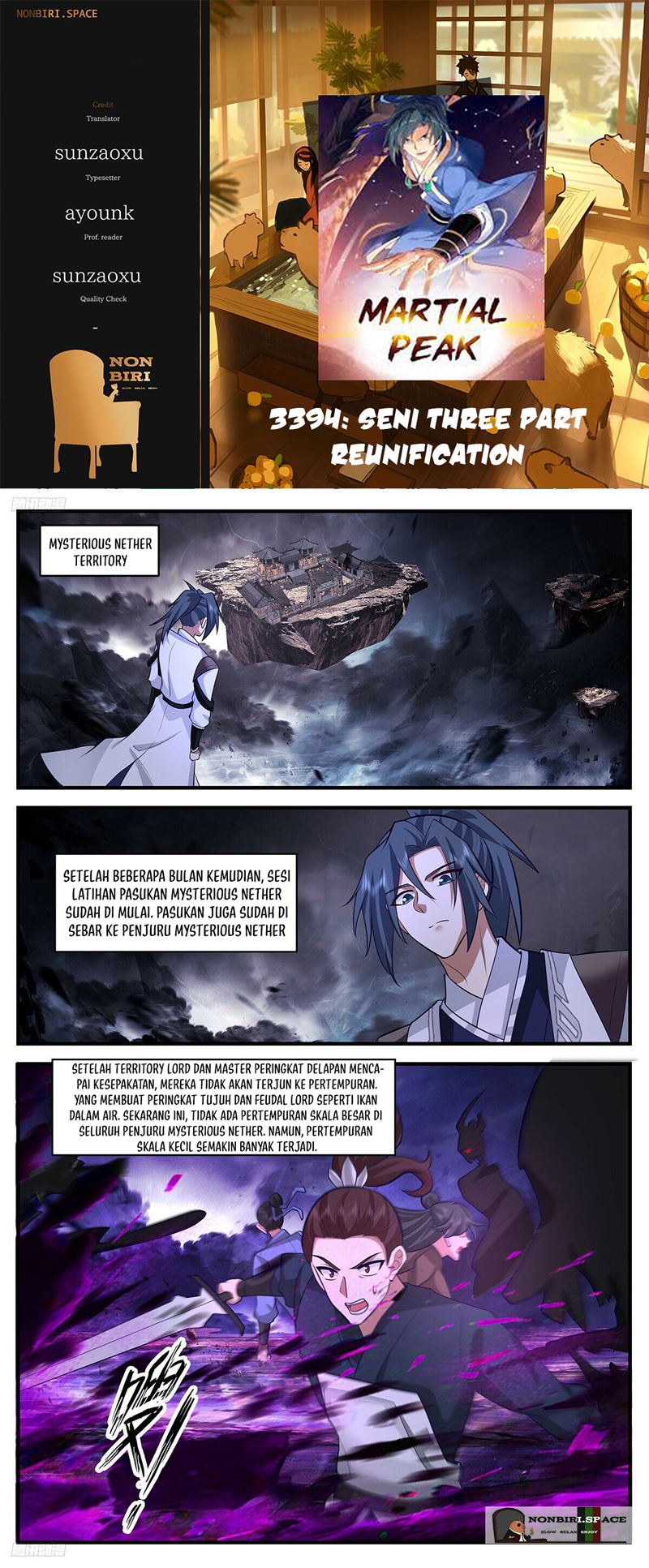 Halaman 1 dari Martial Peak Chapter 3394