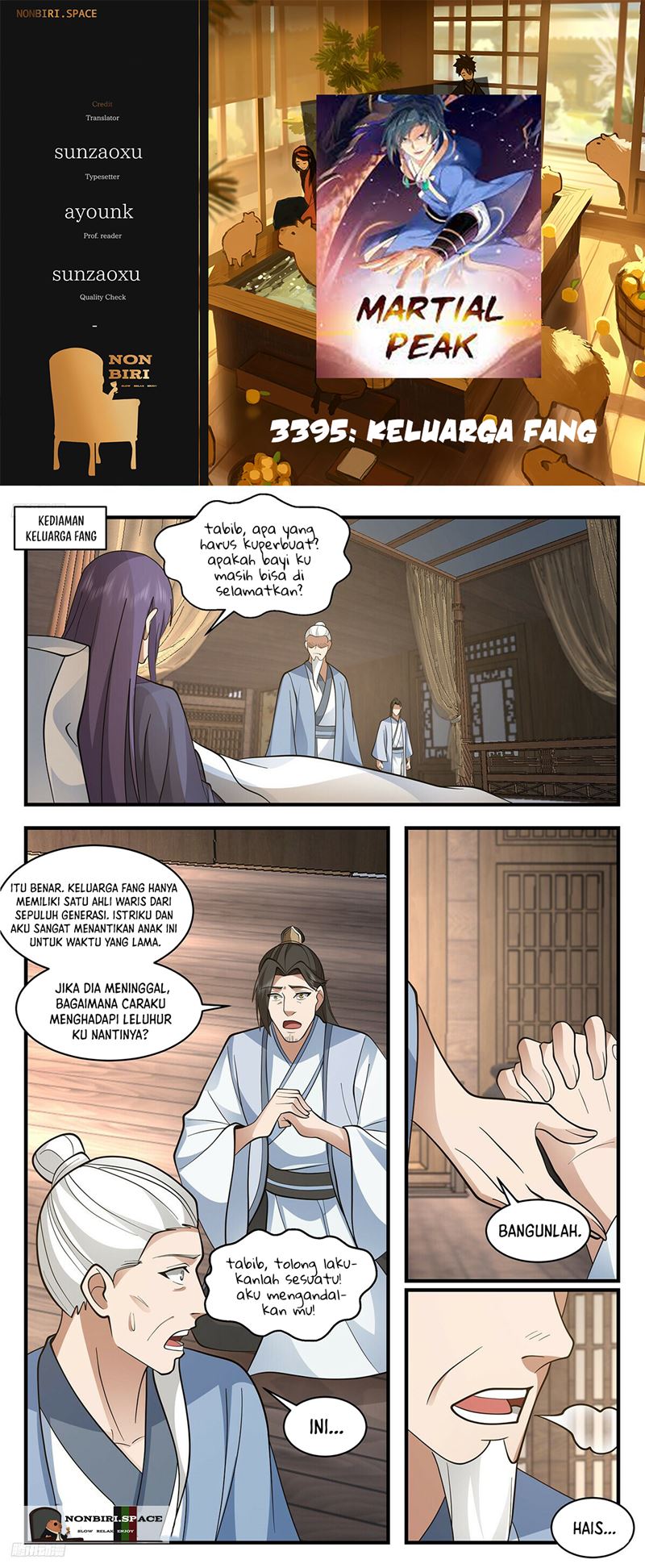Halaman 1 dari Martial Peak Chapter 3395