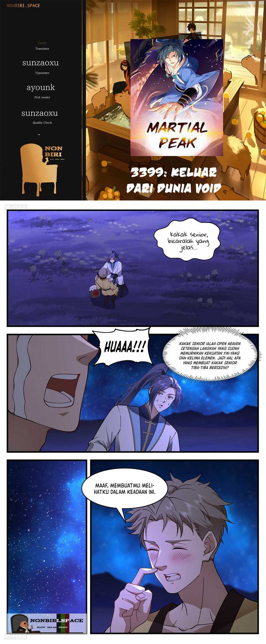 Halaman 1 dari Martial Peak Chapter 3399