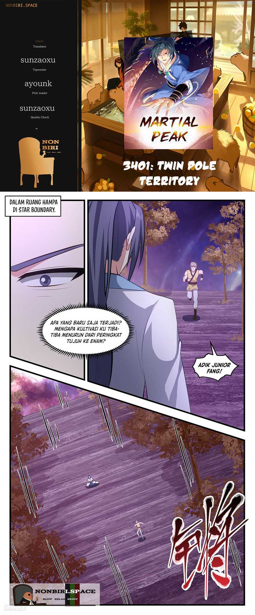 Halaman 1 dari Martial Peak Chapter 3401