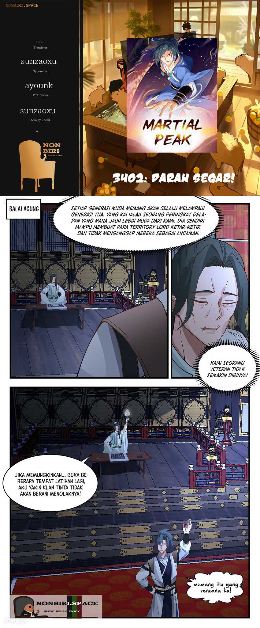 Halaman 1 dari Martial Peak Chapter 3402