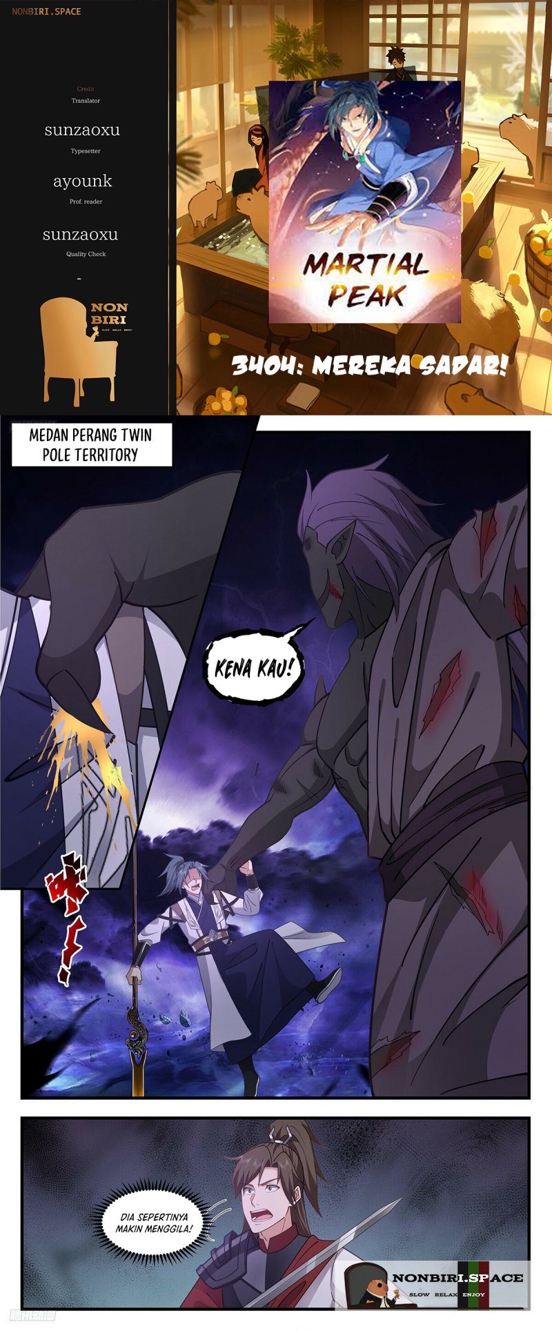 Halaman 1 dari Martial Peak Chapter 3404