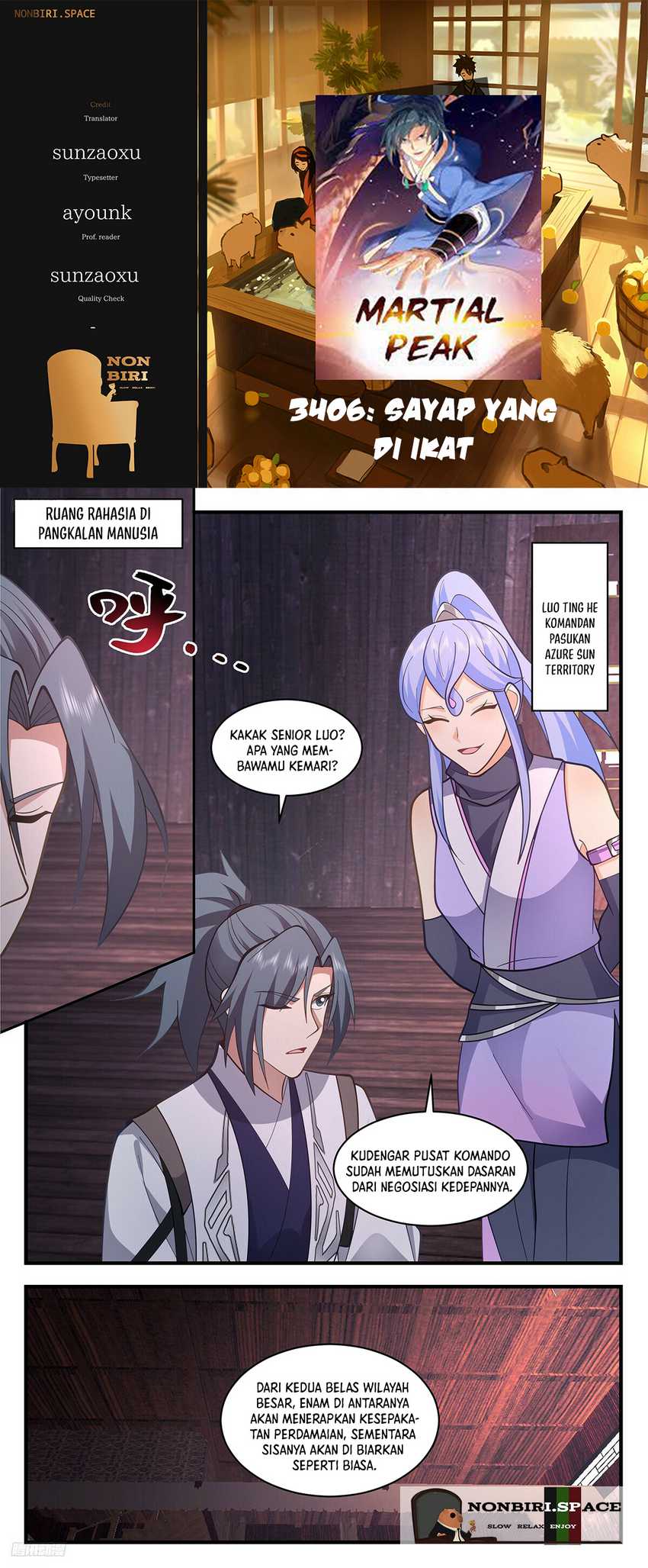 Halaman 1 dari Martial Peak Chapter 3406