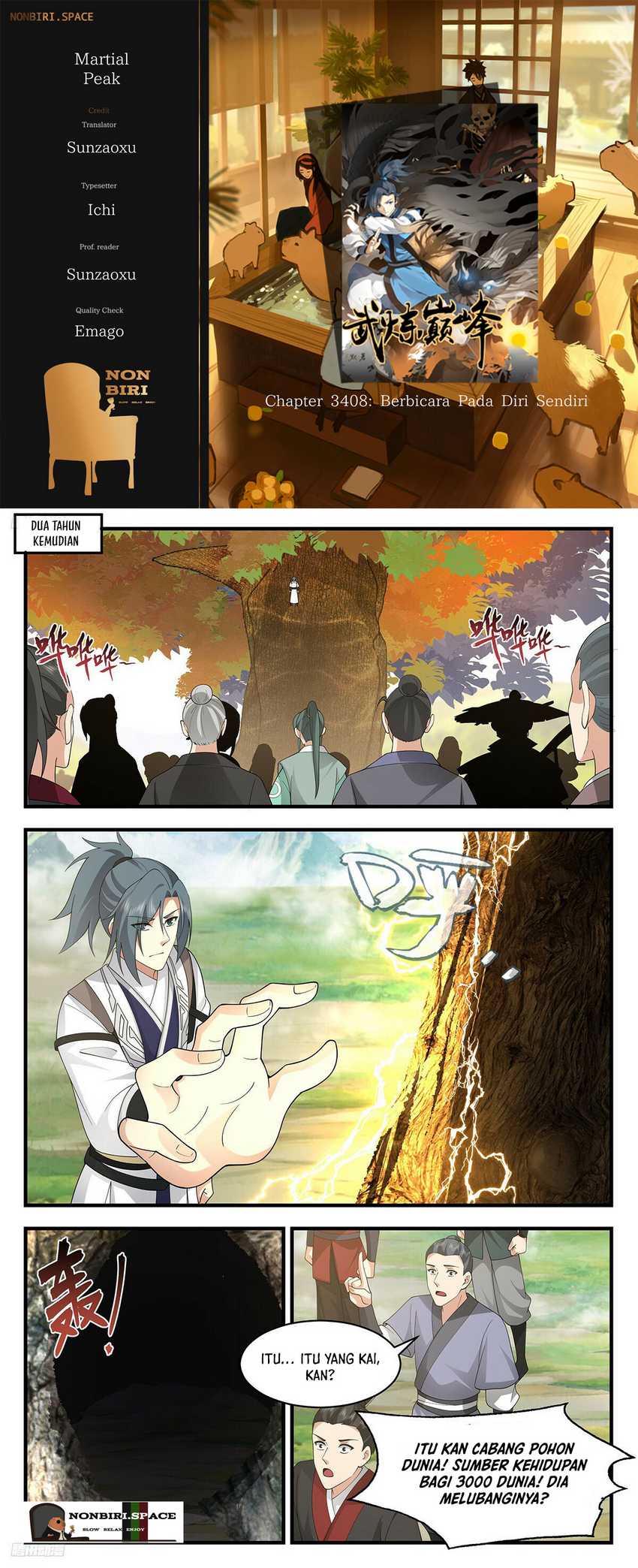 Halaman 1 dari Martial Peak Chapter 3408