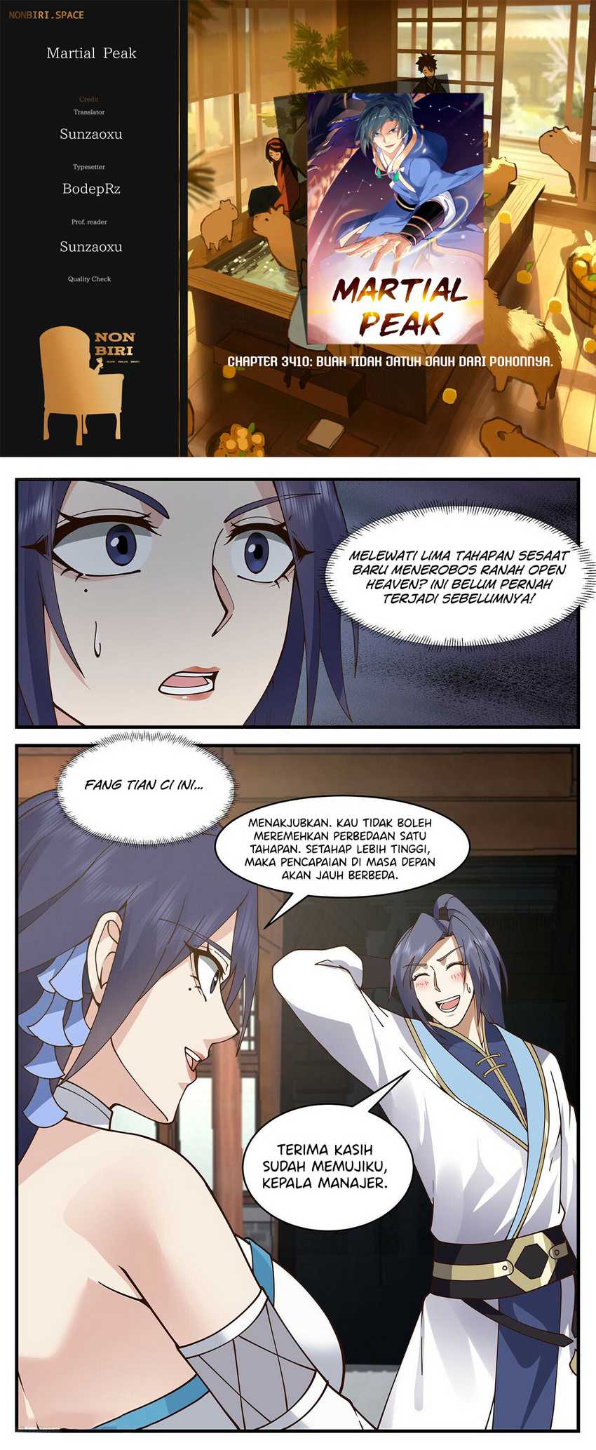 Halaman 1 dari Martial Peak Chapter 3410