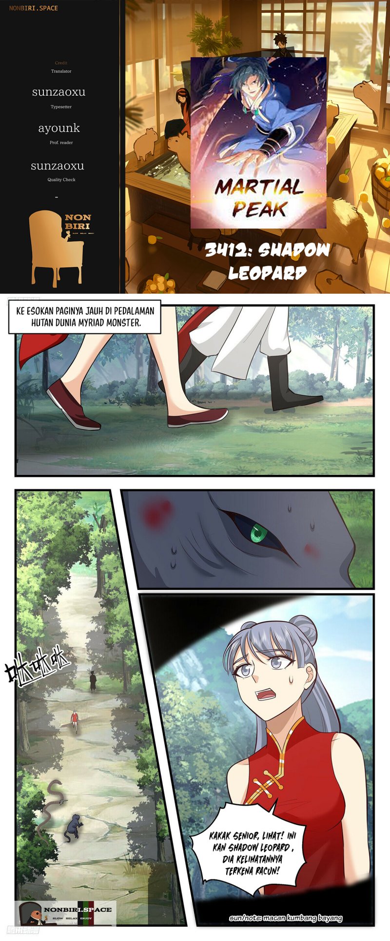 Halaman 1 dari Martial Peak Chapter 3412