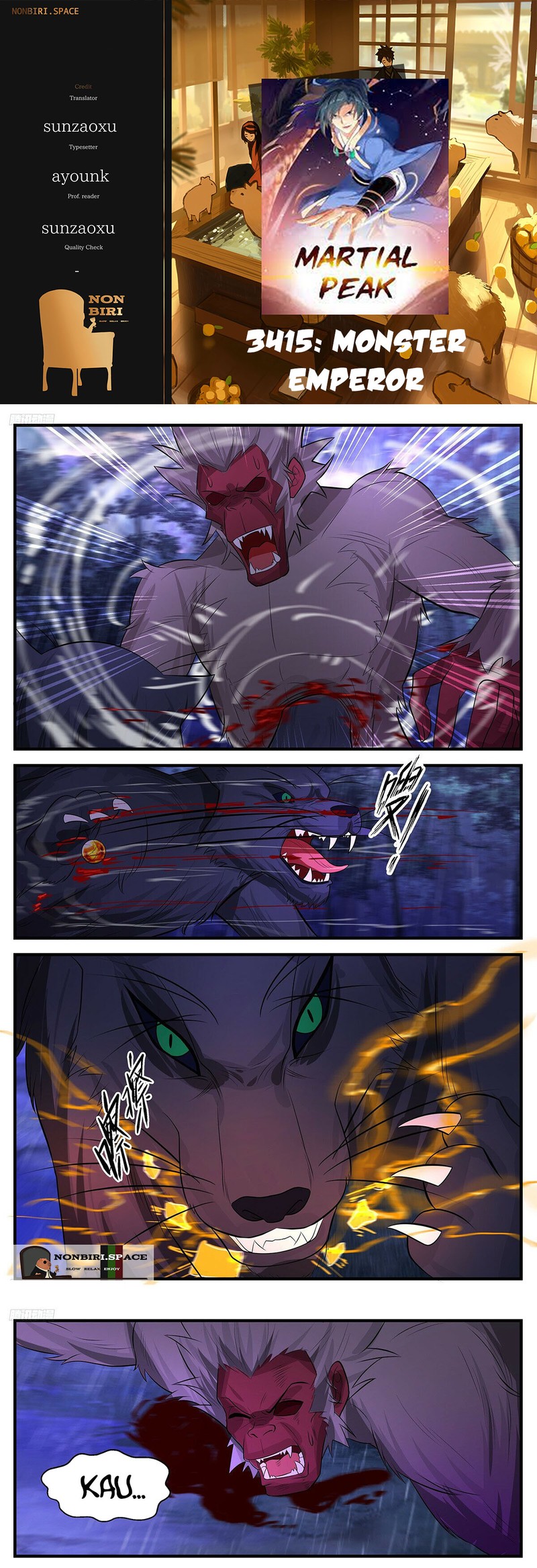 Halaman 1 dari Martial Peak Chapter 3415