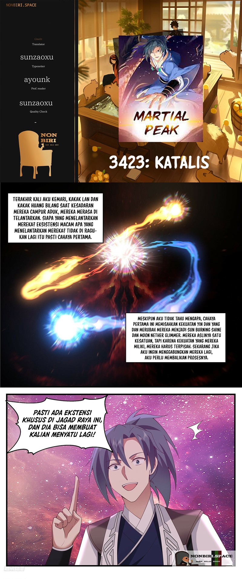 Halaman 1 dari Martial Peak Chapter 3423