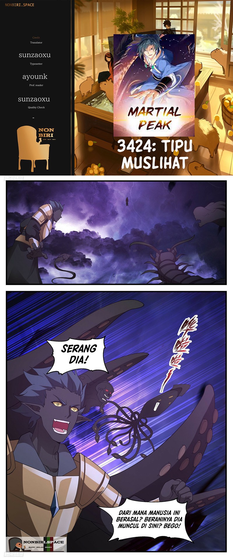 Halaman 1 dari Martial Peak Chapter 3424