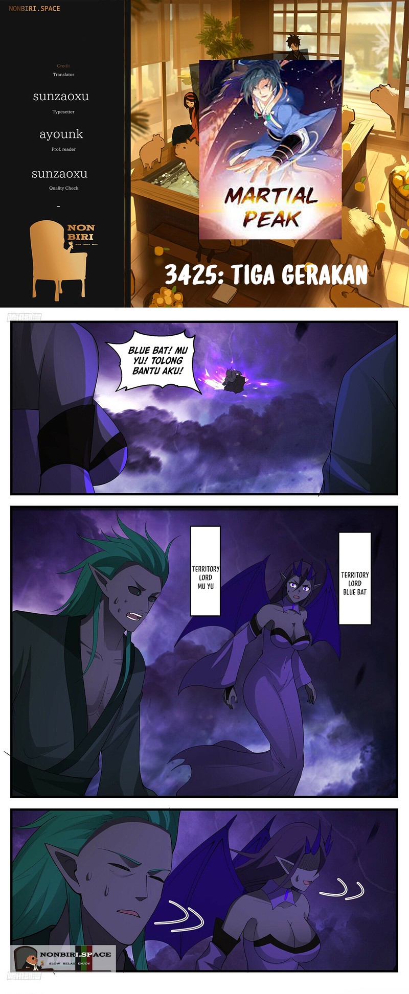 Halaman 1 dari Martial Peak Chapter 3425