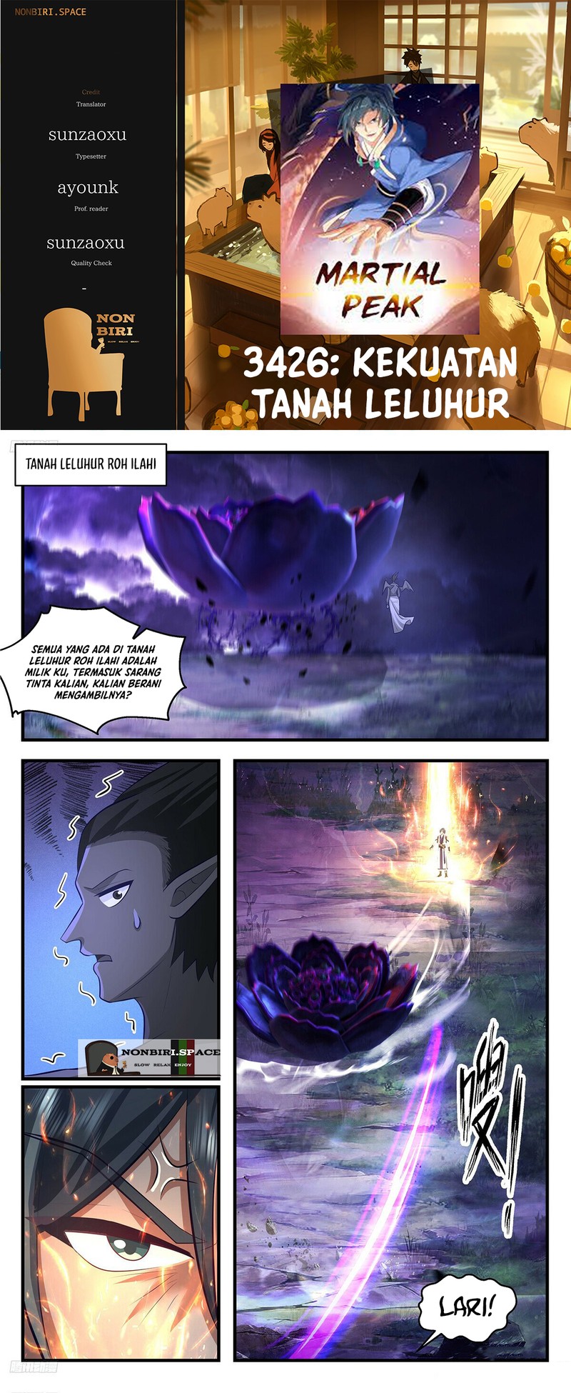 Halaman 1 dari Martial Peak Chapter 3426