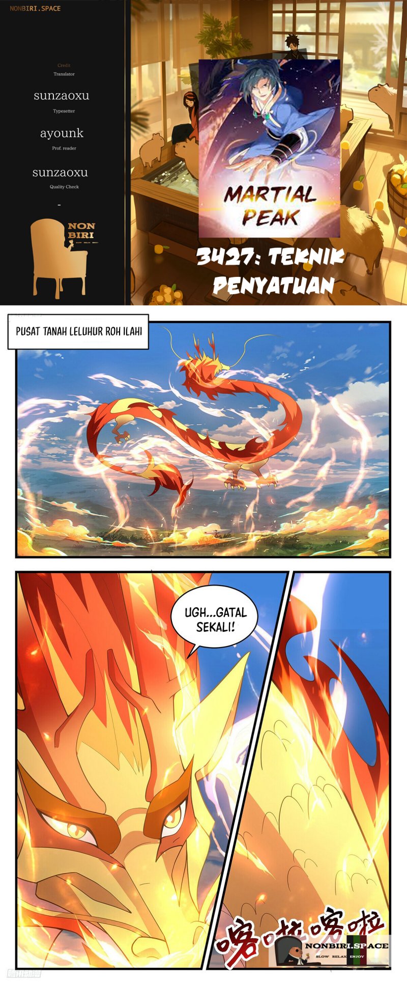 Halaman 1 dari Martial Peak Chapter 3427