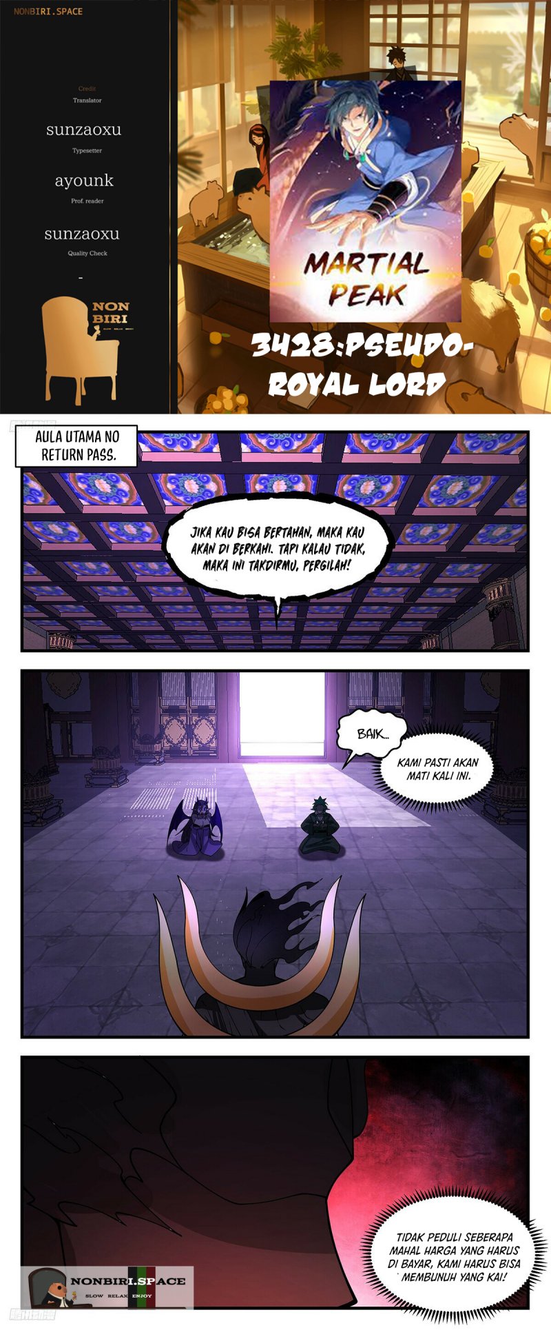 Halaman 1 dari Martial Peak Chapter 3428