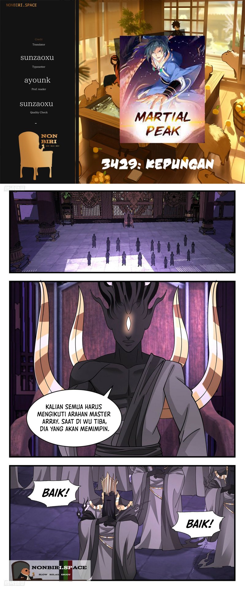 Halaman 1 dari Martial Peak Chapter 3429