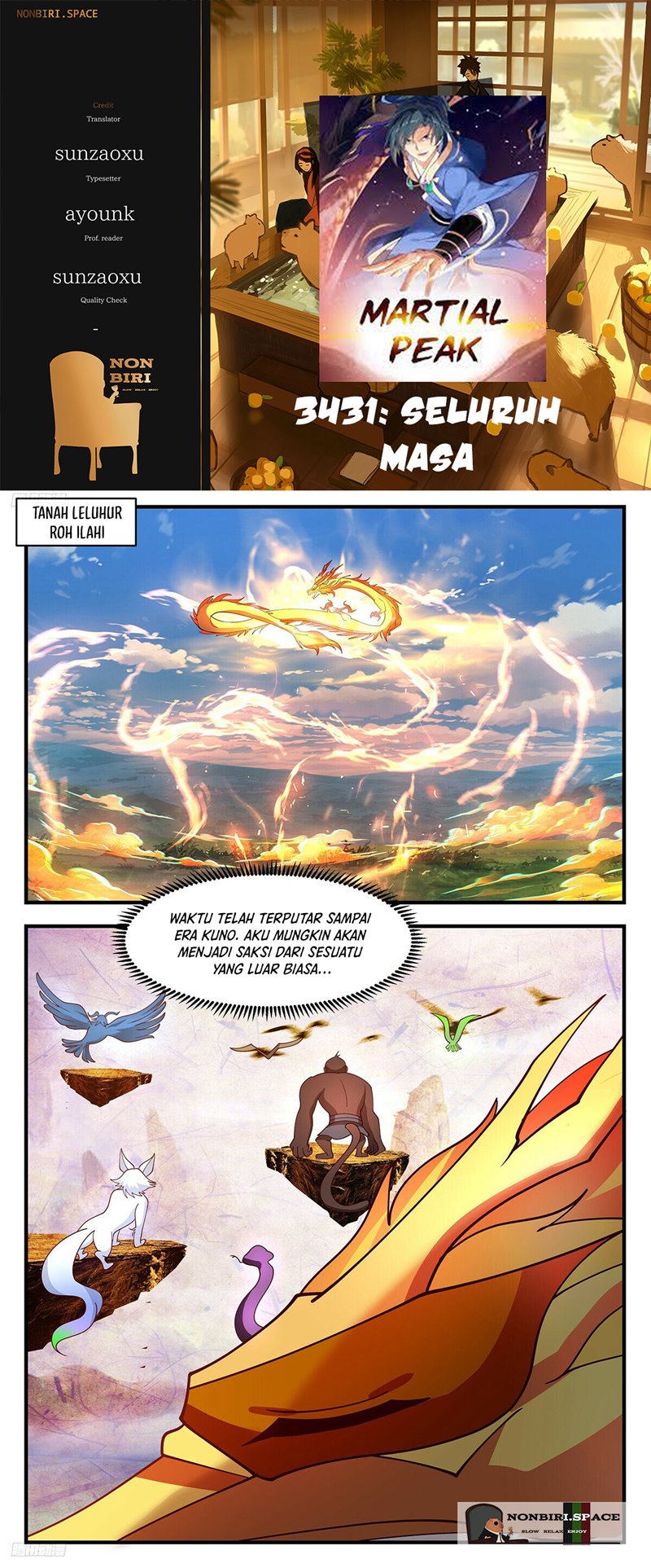 Halaman 1 dari Martial Peak Chapter 3431