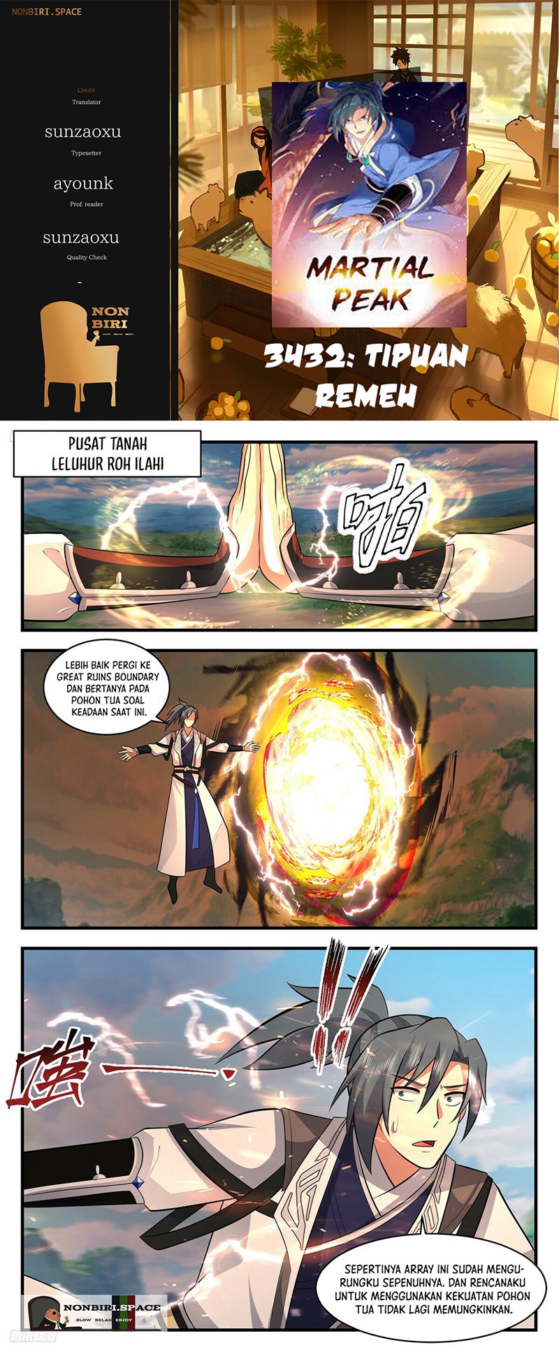 Halaman 1 dari Martial Peak Chapter 3432