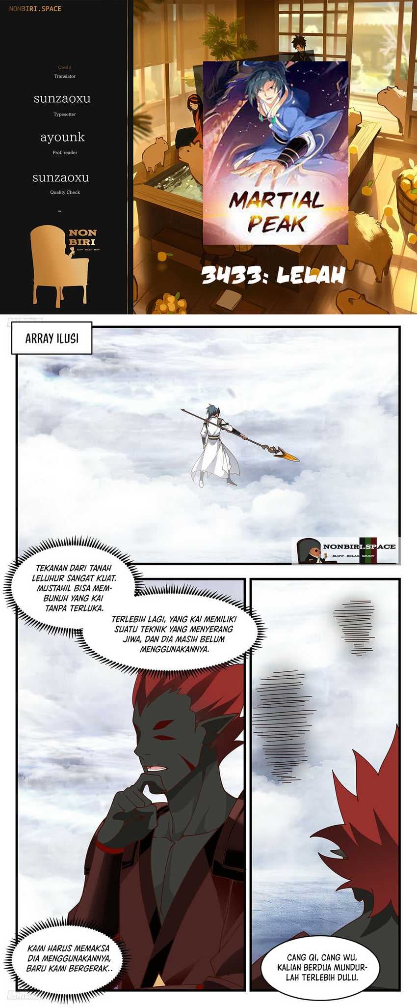 Halaman 1 dari Martial Peak Chapter 3433