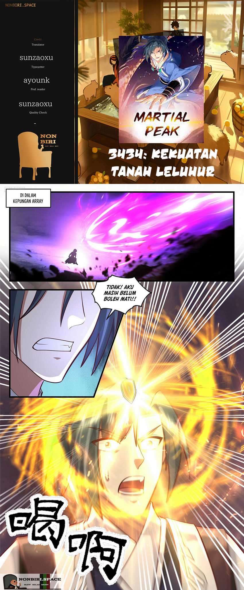Halaman 1 dari Martial Peak Chapter 3434