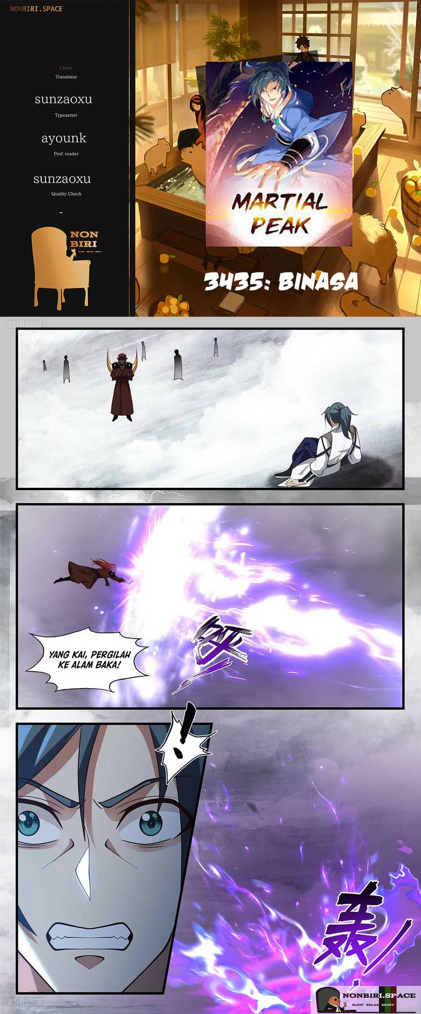 Halaman 1 dari Martial Peak Chapter 3435