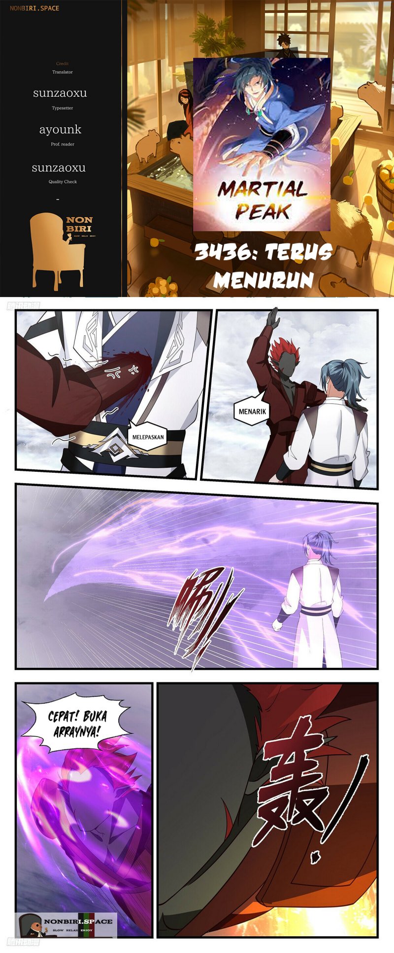 Halaman 1 dari Martial Peak Chapter 3436