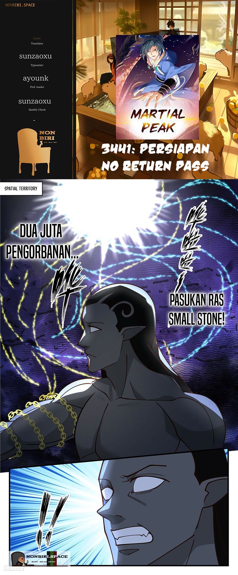 Halaman 1 dari Martial Peak Chapter 3441
