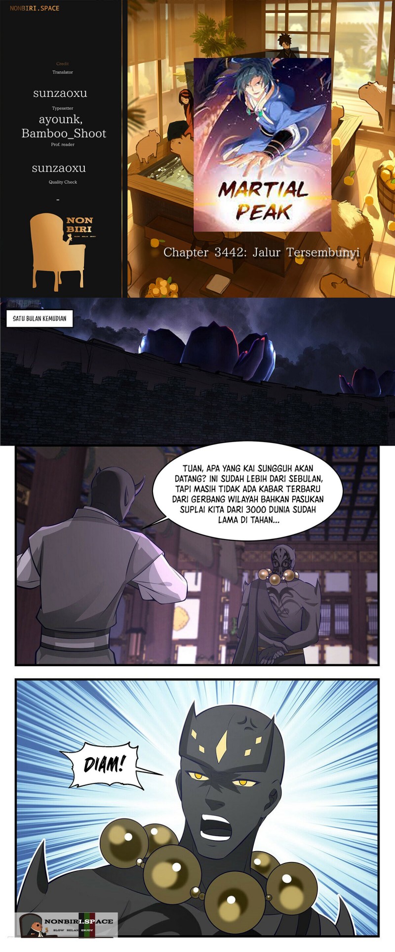 Halaman 1 dari Martial Peak Chapter 3442