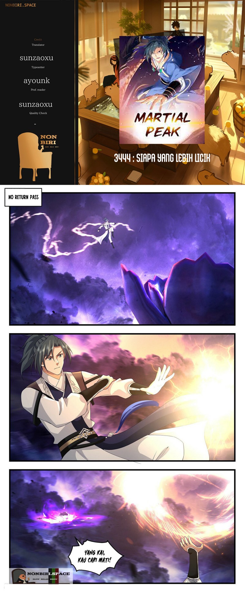 Halaman 1 dari Martial Peak Chapter 3444