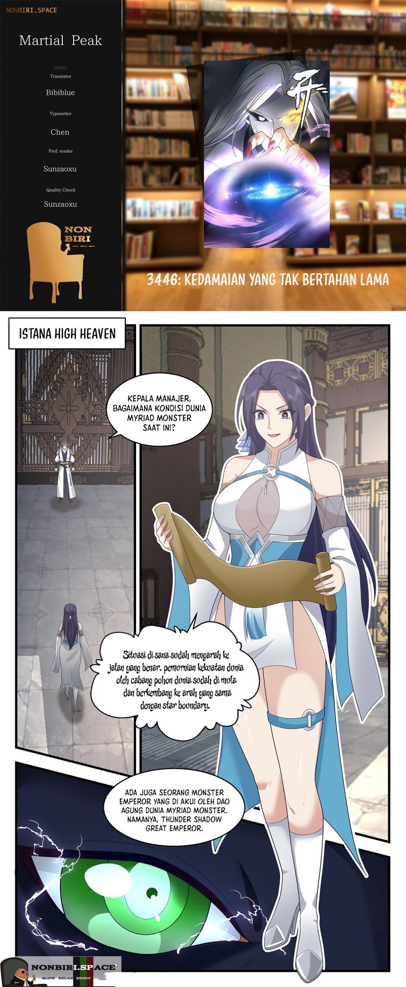 Halaman 1 dari Martial Peak Chapter 3446