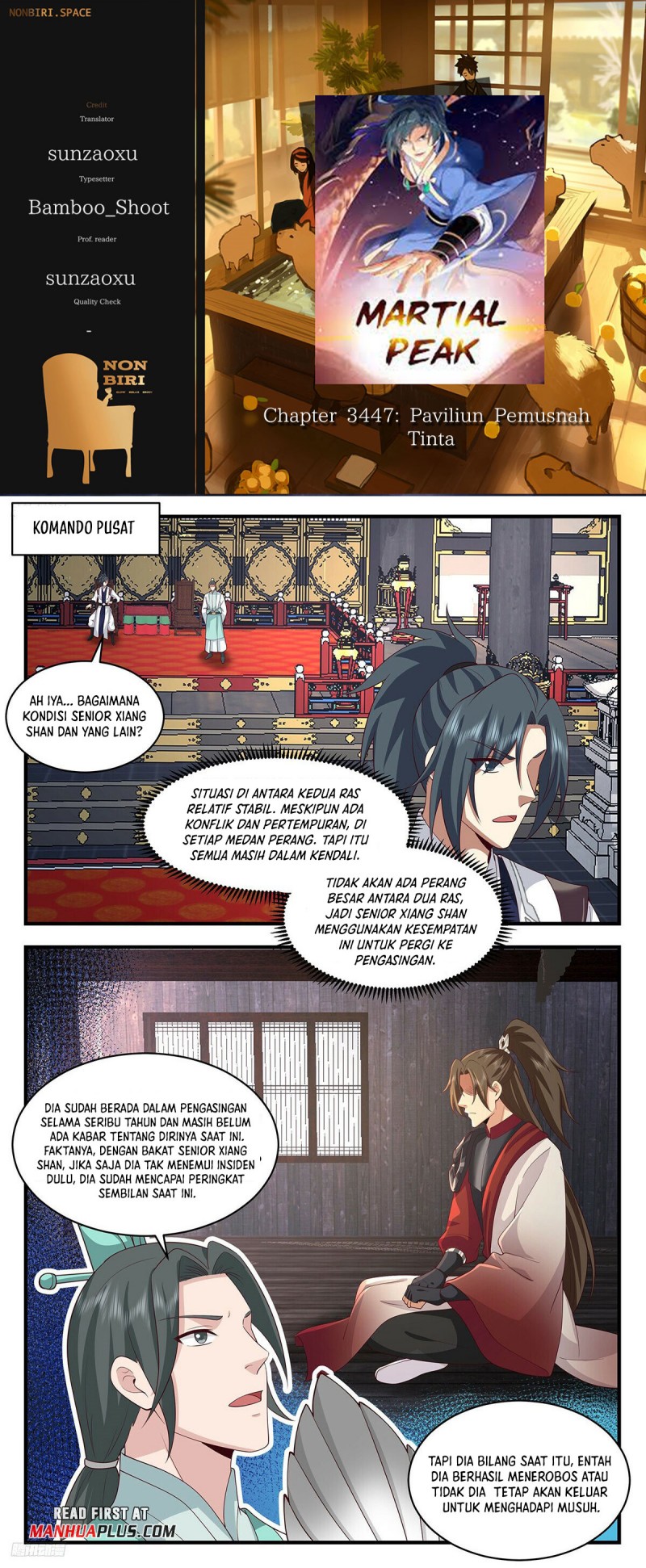 Halaman 1 dari Martial Peak Chapter 3447