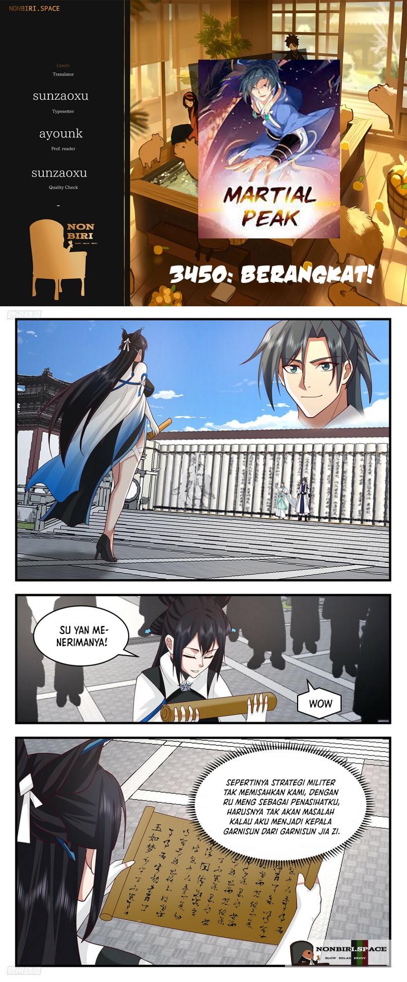 Halaman 1 dari Martial Peak Chapter 3450