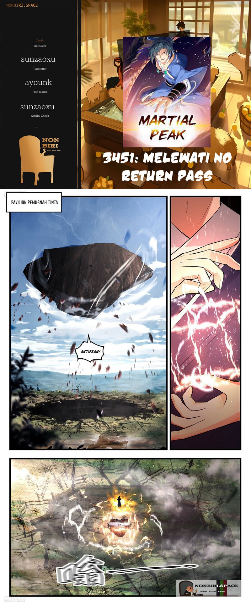 Halaman 1 dari Martial Peak Chapter 3451