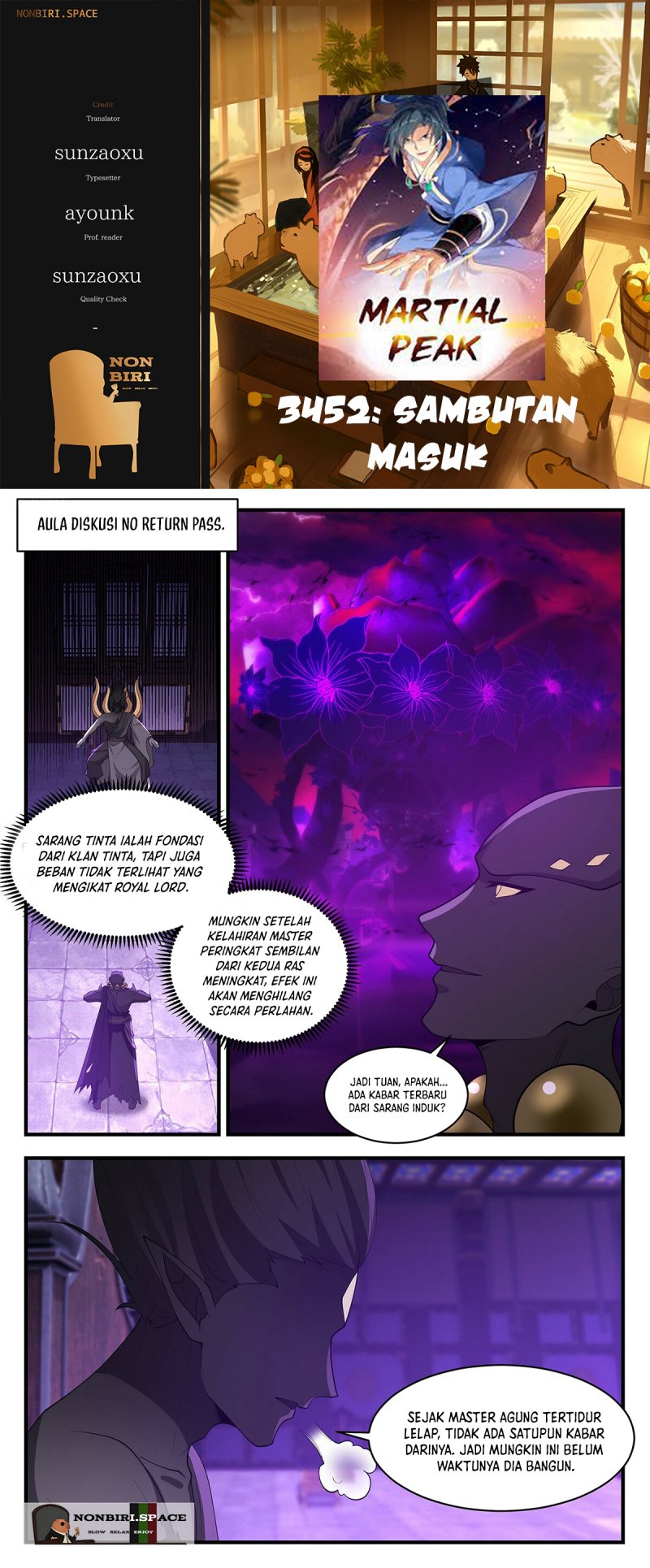 Halaman 1 dari Martial Peak Chapter 3452